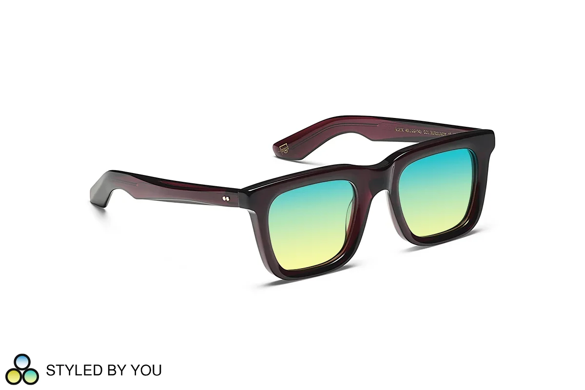 Moscot Rizik Burgundy