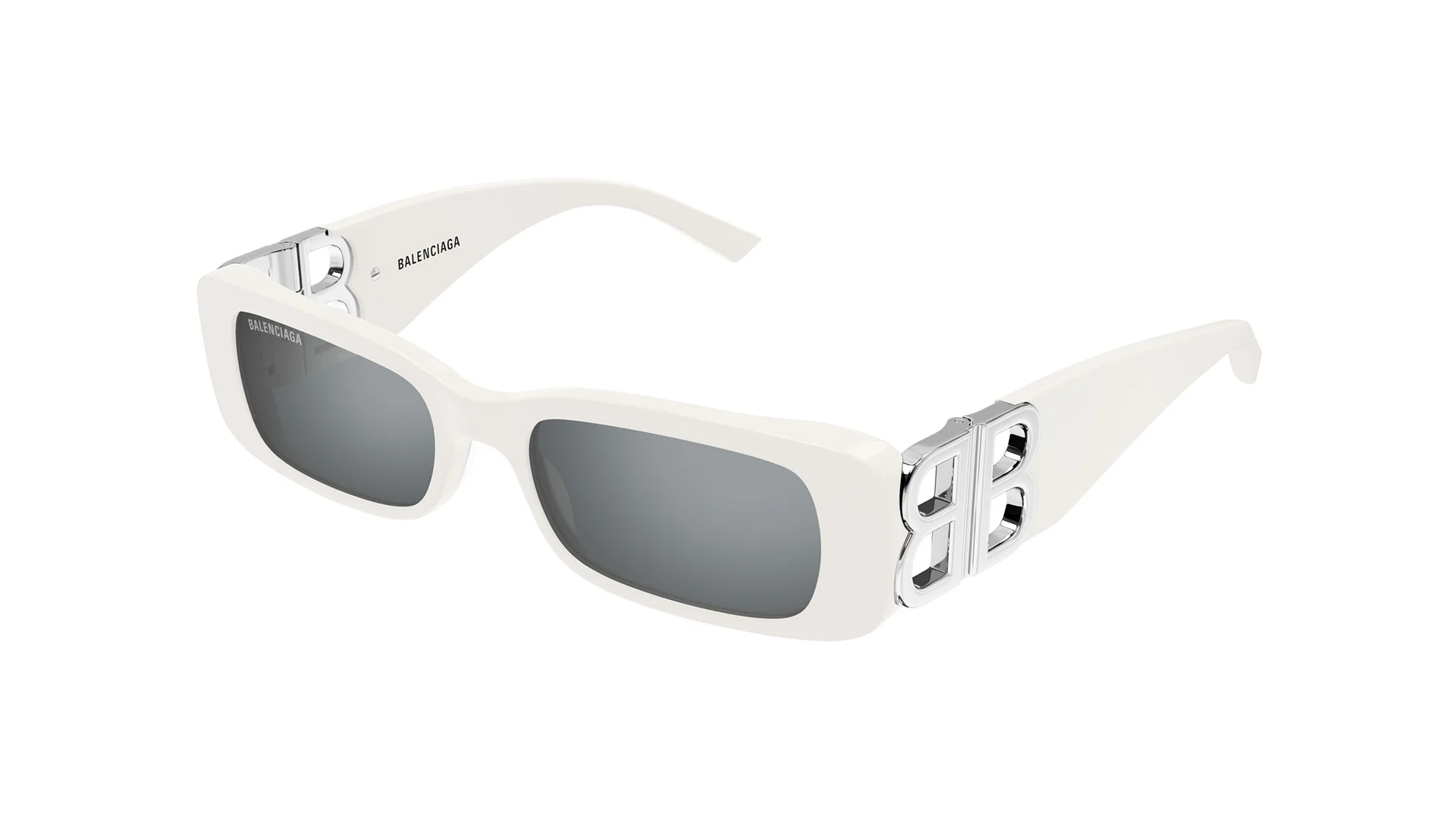 balenciaga occhiali da sole bianchi Dynasty BB0096S